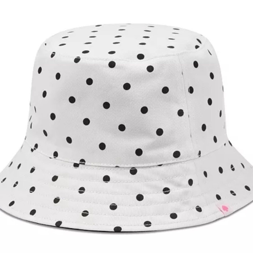 Kate Spade NY Cotton Garden Dot Bucket Hat